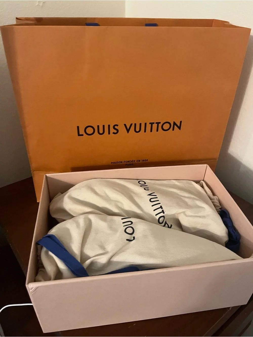 Louis Vuitton Black & Brown Monogram Low-Top Sneakers